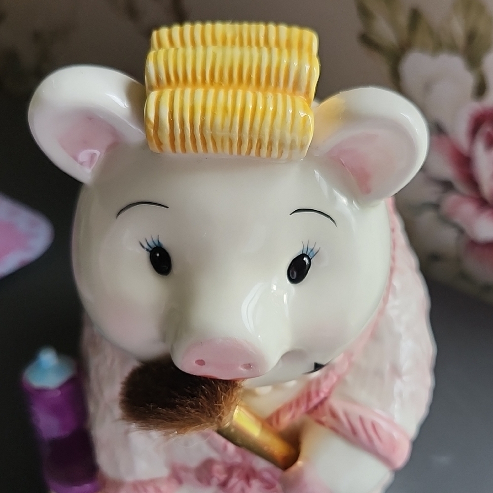 Mud Pie Charming Piggy Bank - Picture 5 of 7